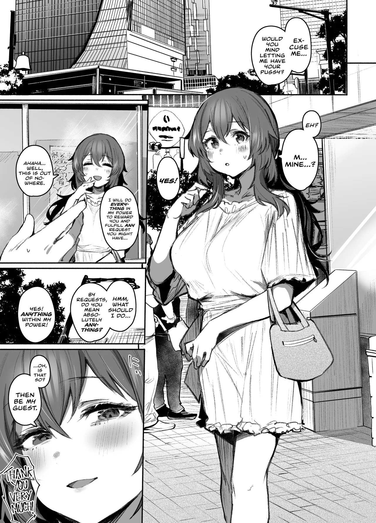 Hentai Manga Comic-Excuse Me, May I Have Your Pussy?-Read-6
